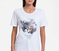 Футболка женская &laquo;Подруга Питер&raquo;, белая арт.70048.60