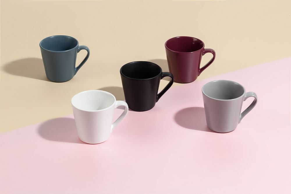 Кружка Modern Bell, матовая, синяя арт.10734.40