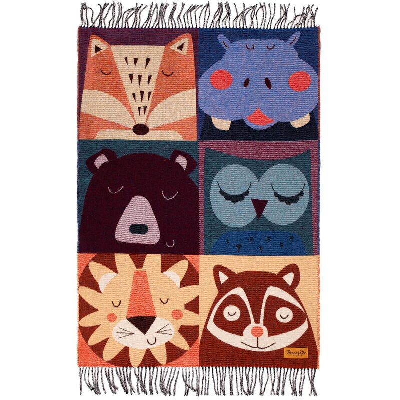 Плед детский Zoo, оранжевый арт.10685.28