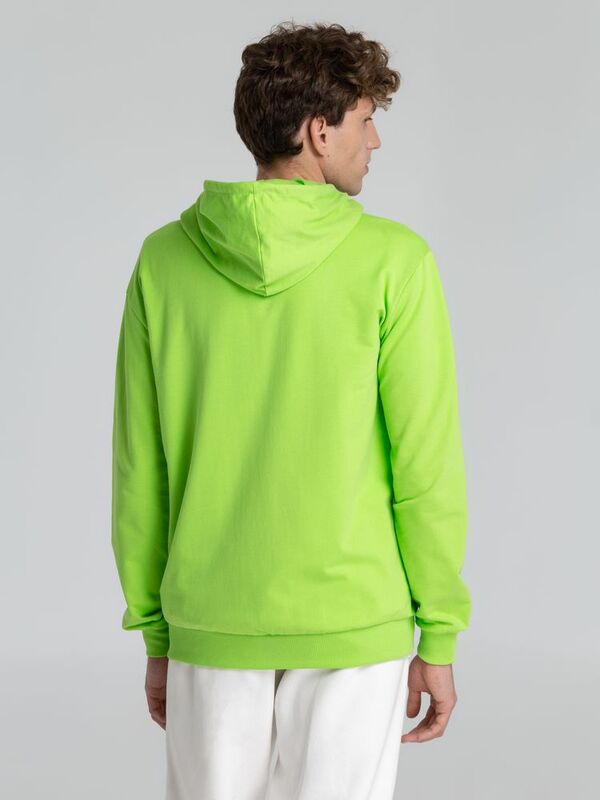 Толстовка на молнии с капюшоном Unit Siverga, зеленое яблоко арт.6895.94