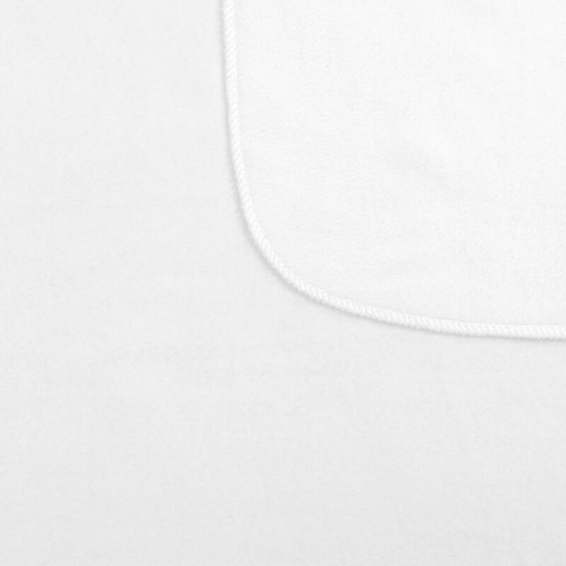 Флисовый плед Warm&Peace, белый арт.7669.60