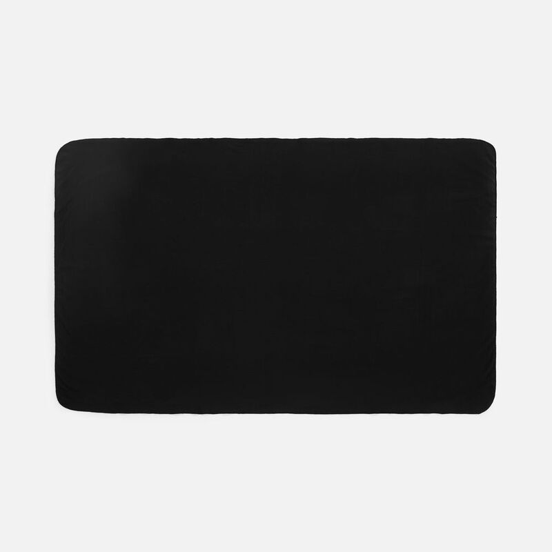 Флисовый плед Warm&Peace, черный арт.7669.30