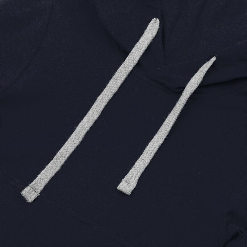 Толстовка с капюшоном детская Kirenga Kids, темно-синяя арт.11147.40