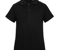 Рубашка поло детская Virma Kids, черная арт.11575.30