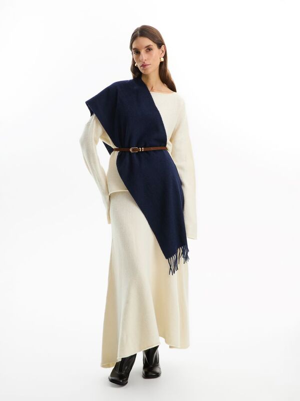 Шарф Graceful, синий арт.15897.40