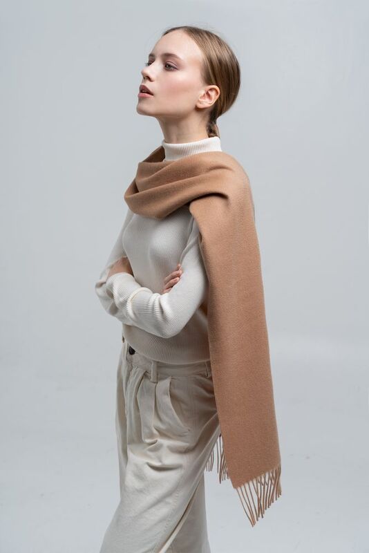Шарф Noble, бежевый арт.15898.16