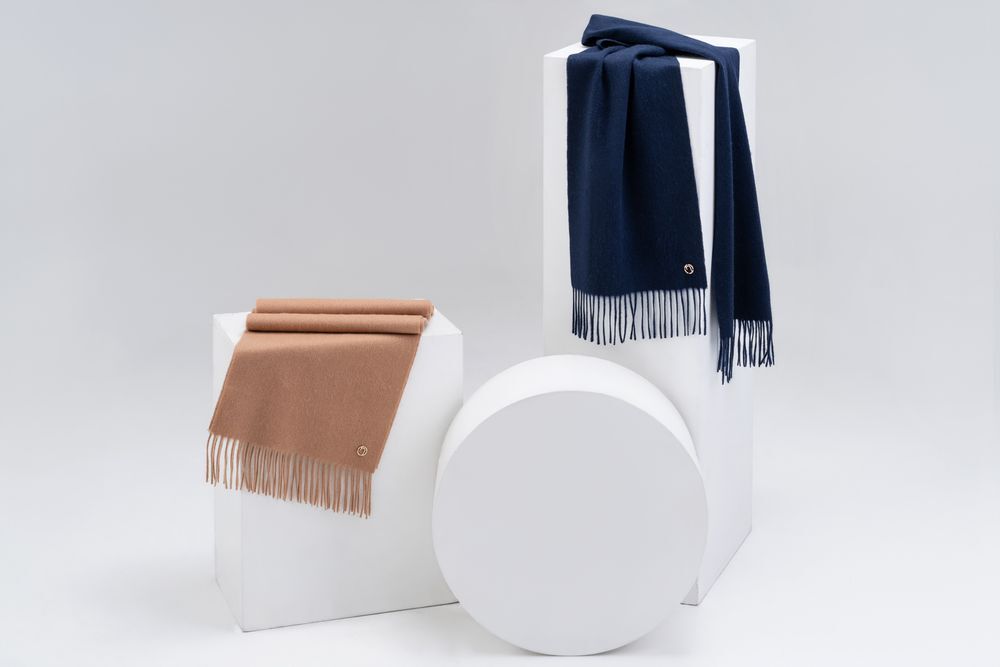 Шарф Noble, бежевый арт.15898.16