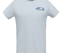 Футболка мужская &laquo;Мышка на севере&raquo;, голубая арт.71912.14