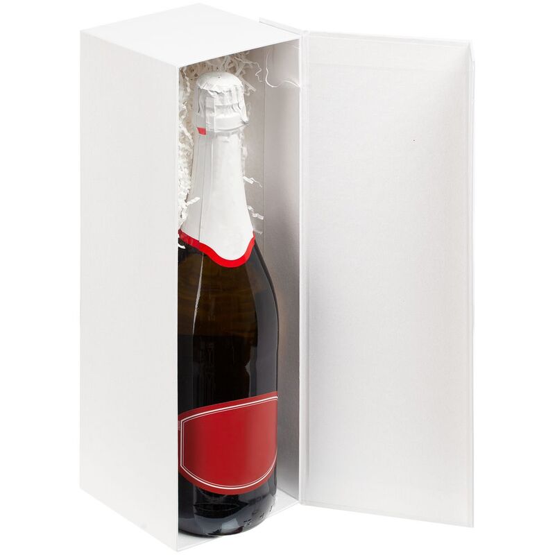 Коробка под бутылку Color Jacket, белая арт.12023.60