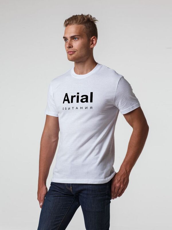 Футболка Arial обитания, белая арт.71926.60