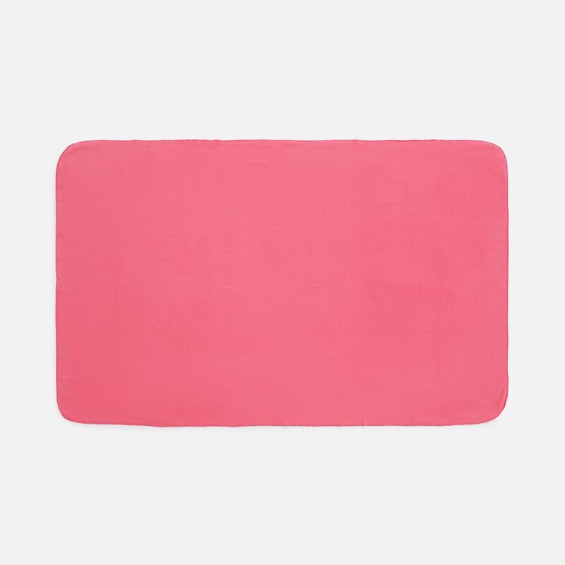 Флисовый плед Warm&Peace, розовый (коралловый) арт.7669.21