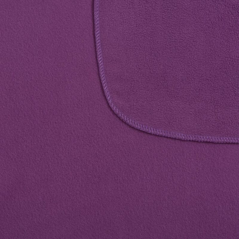 Флисовый плед Warm&Peace, фиолетовый арт.7669.78