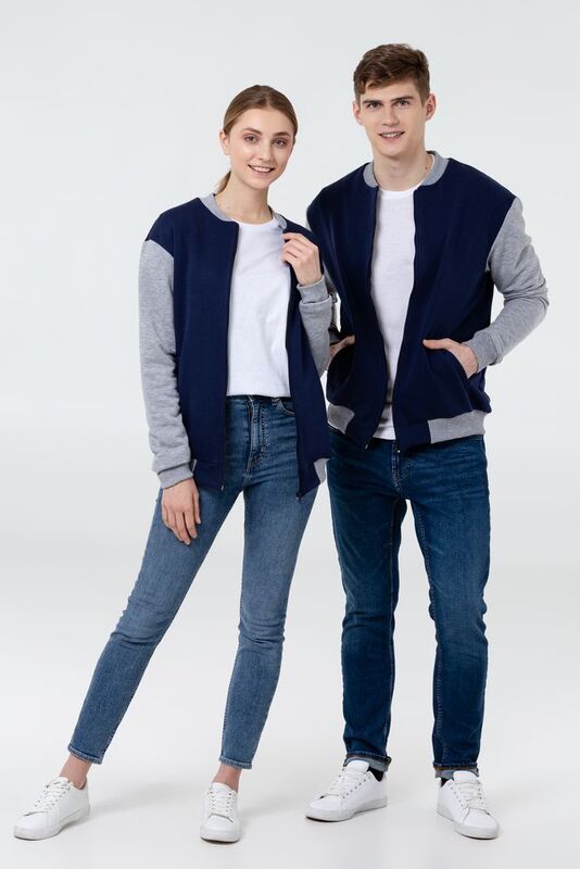 Бомбер College, бордовый арт.11577.55