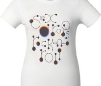 Футболка женская No Drugs, белая арт.70319.60