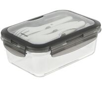 Ланчбокс Hard Work, серый арт.10872.10