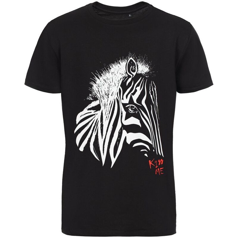 Футболка мужская &laquo;Арт-рокстар. Kiss Me&raquo;, черная арт.70358.30