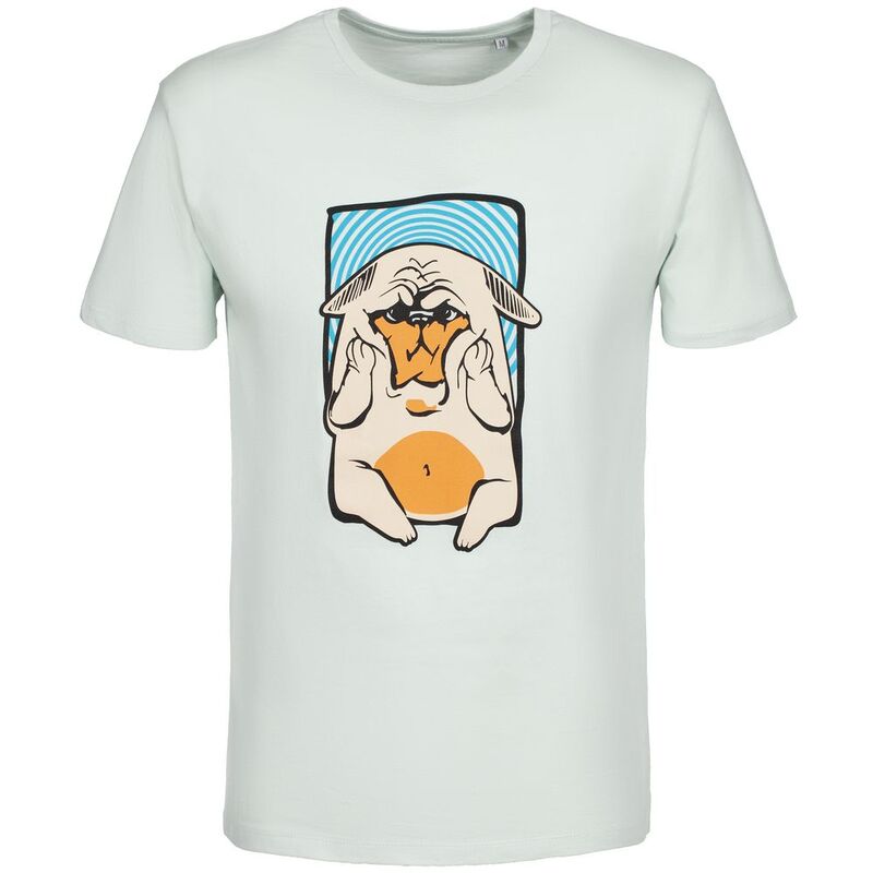 Футболка мужская Deep Thinker, зеленая арт.70779.91