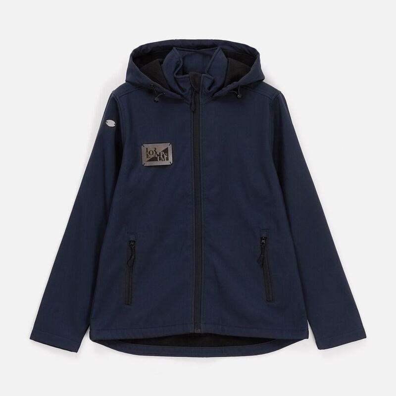 Куртка софтшелл мужская Race Men, темно-синяя арт.01195319