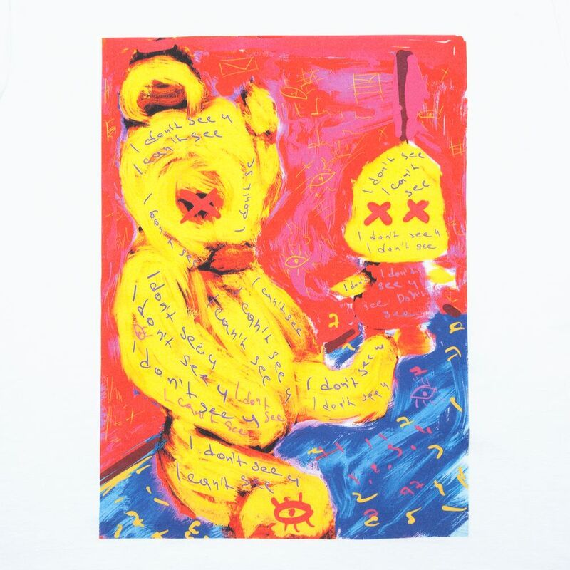 Футболка I Don't See You, белая арт.70648.60