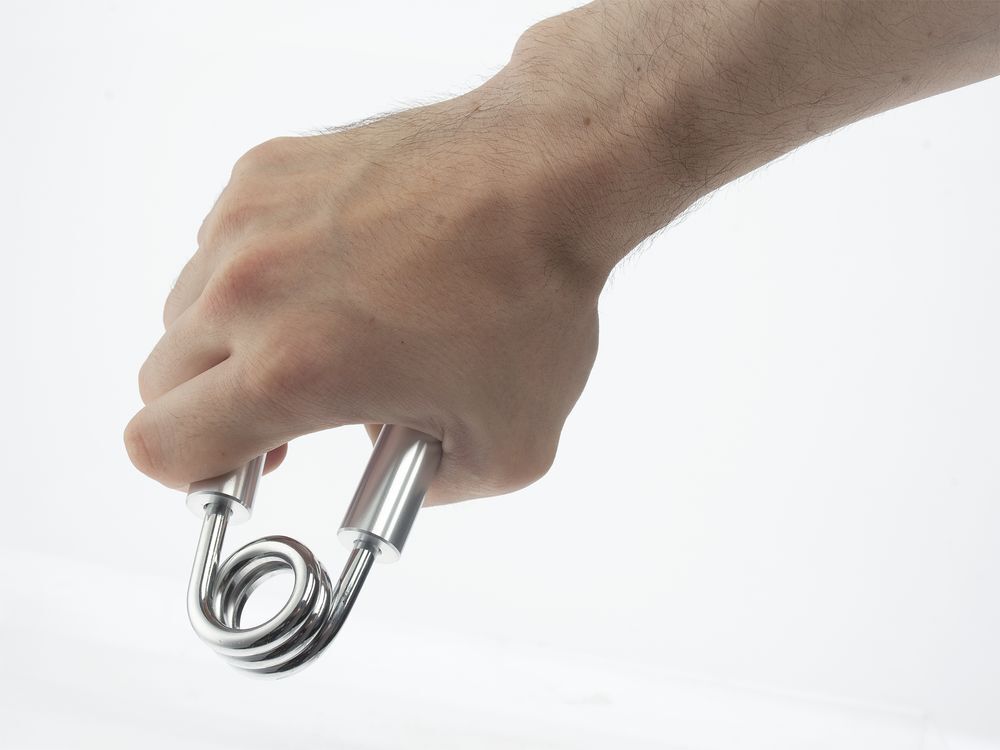 Эспандер Hard Work, серебристый арт.11925.10