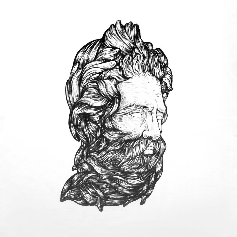 Футболка Tattoo, белая арт.70483.60