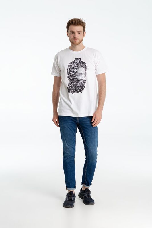 Футболка Tattoo, белая арт.70483.60