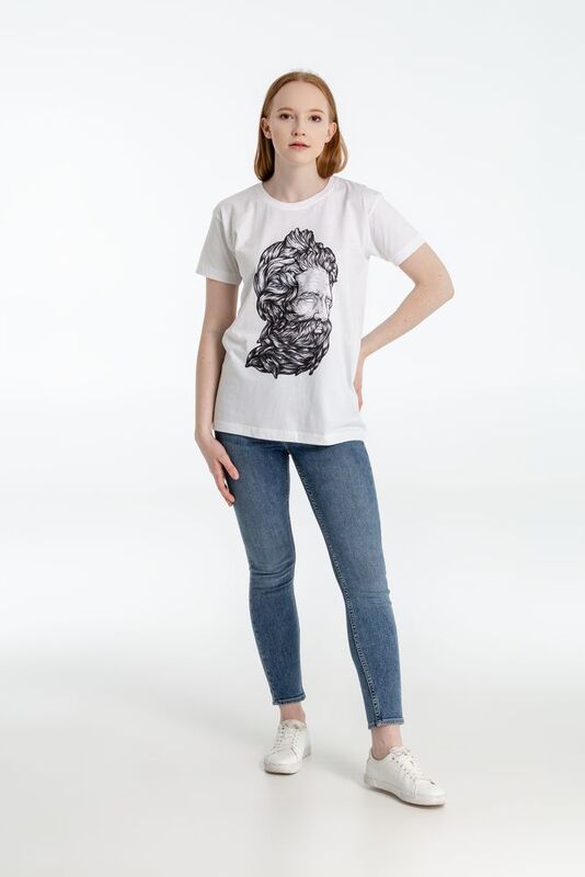 Футболка Tattoo, белая арт.70483.60