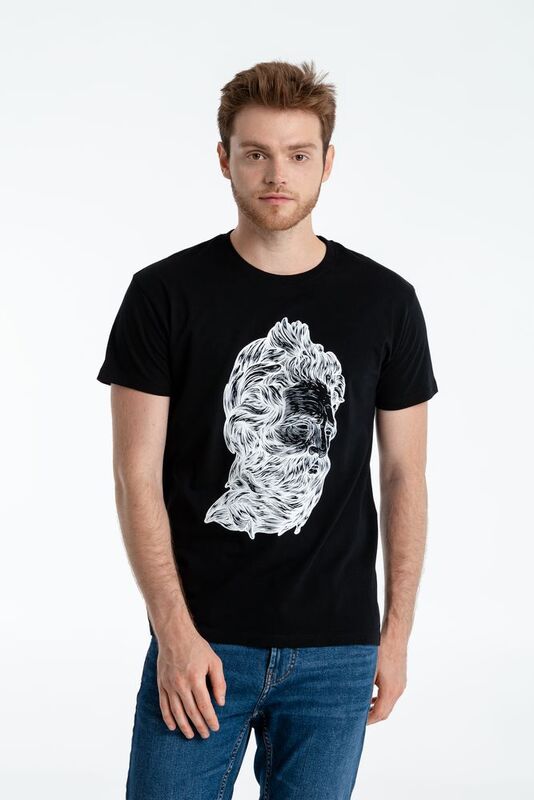 Футболка Tattoo Inverted, черная арт.70484.30