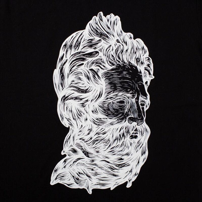 Футболка Tattoo Inverted, черная арт.70484.30