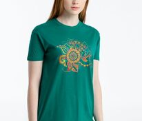 Футболка &laquo;Узор&raquo;, зеленая арт.70521.91
