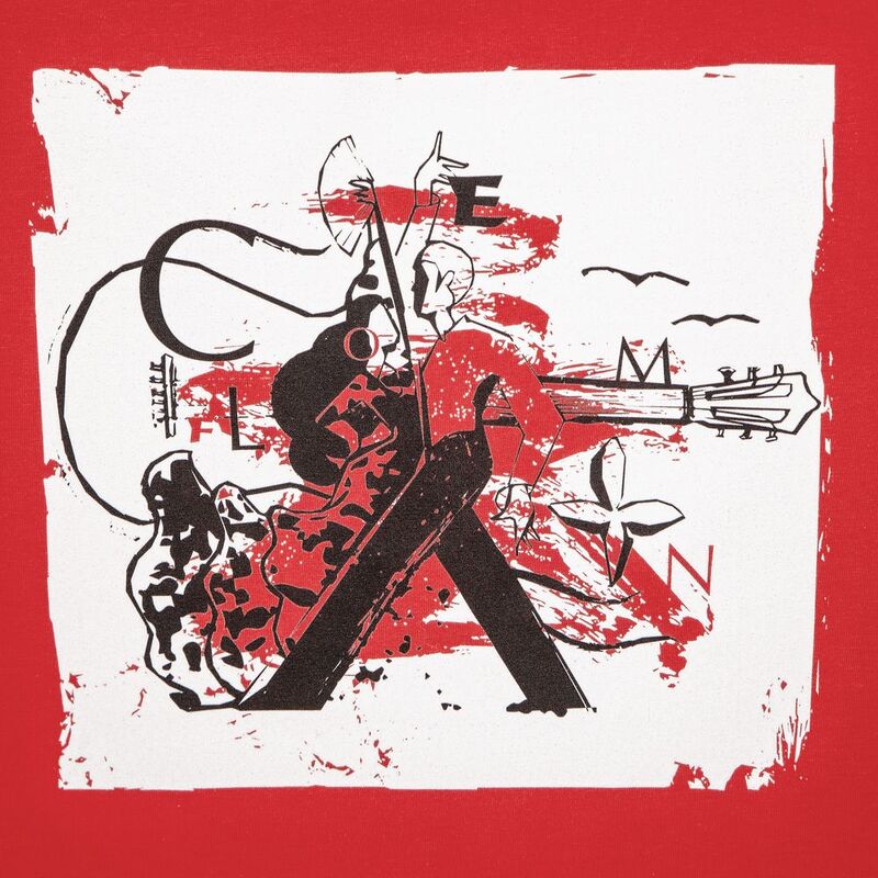 Футболка женская Carmen and Carwoman, красная арт.70410.50