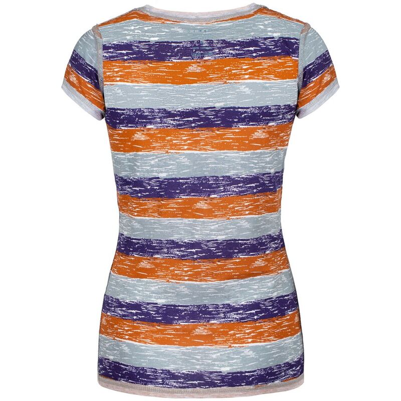 Футболка женская &laquo;Амазонка&raquo; двусторонняя, оранжевая с фиолетовым арт.70392.20