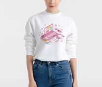 Толстовка &laquo;Осака. Юке&raquo;, белая арт.70465.60