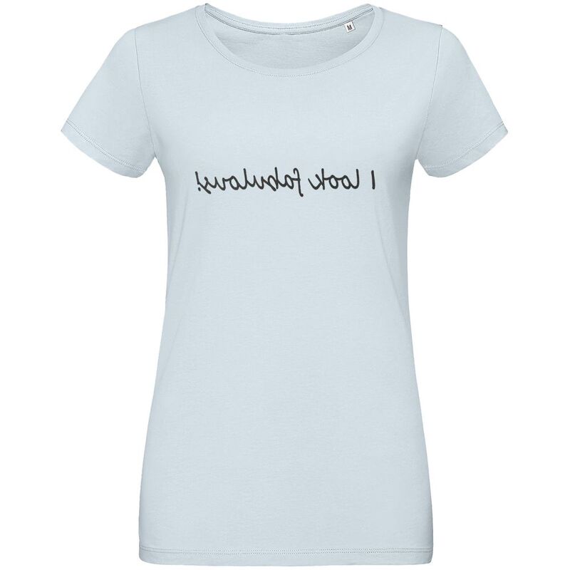 Футболка женская I Look Fabulous, голубая арт.70531.14