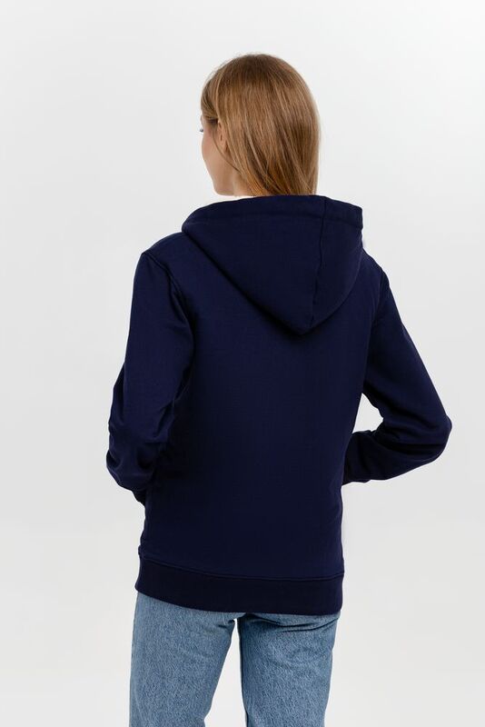 Толстовка на молнии Kulonga Sherpa, темно-синяя арт.11464.40