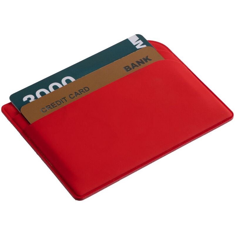 Чехол для карточек Dorset, красный арт.10943.50