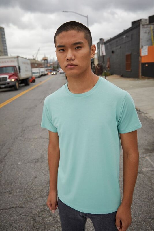 Футболка унисекс E150 Inspire (Organic), ярко-синяя арт.TU01B453