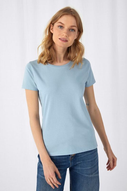 Футболка женская E150 Inspire (Organic), серо-зеленая арт.TW02B502