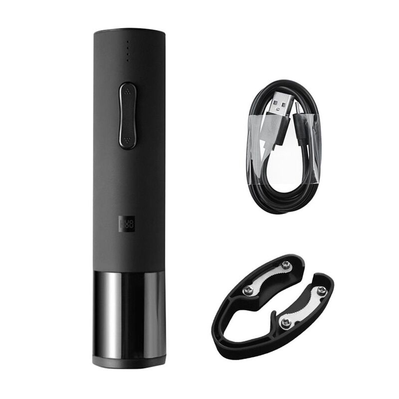 Электрический штопор HuoHou Electric Wine Bottle Opener, черный арт.10944.30
