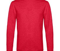 Свитшот унисекс Set In, красный меланж арт.WU01W617