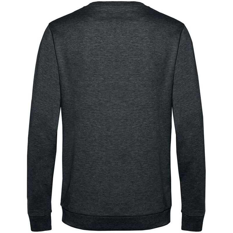 Свитшот унисекс Set In, серый меланж (антрацит) арт.WU01W625