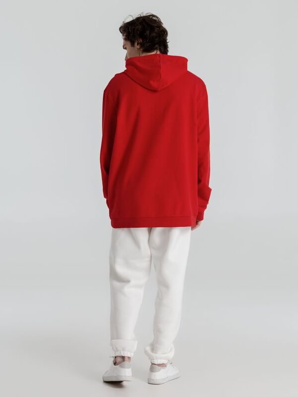 Толстовка с капюшоном унисекс Hoodie, красная арт.WU03W004