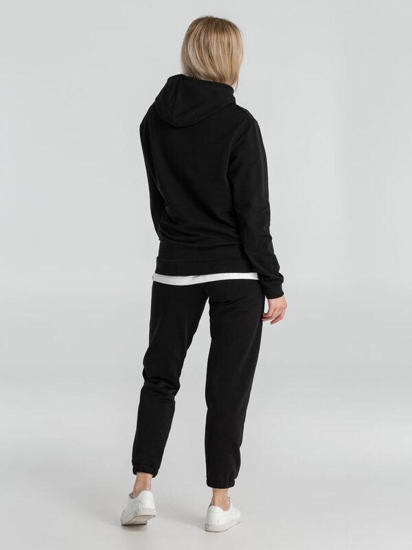 Толстовка с капюшоном унисекс Hoodie, черная арт.WU03W005