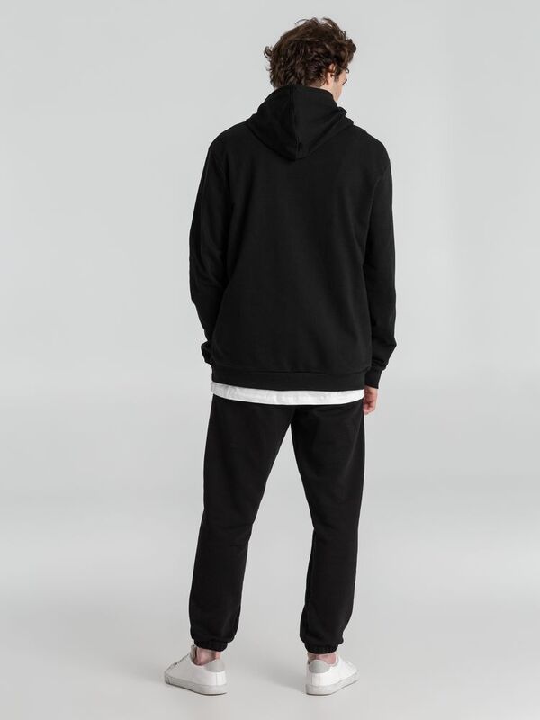 Толстовка с капюшоном унисекс Hoodie, черная арт.WU03W005