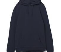 Толстовка с капюшоном унисекс Hoodie, темно-синяя арт.WU03W006