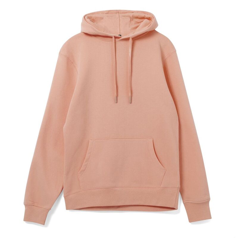 Толстовка с капюшоном унисекс Hoodie, бежевая (nude) арт.WU03W307