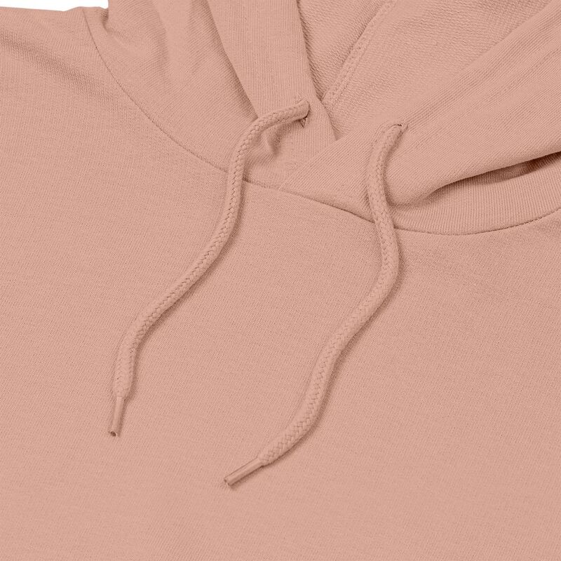Толстовка с капюшоном унисекс Hoodie, бежевая (nude) арт.WU03W307