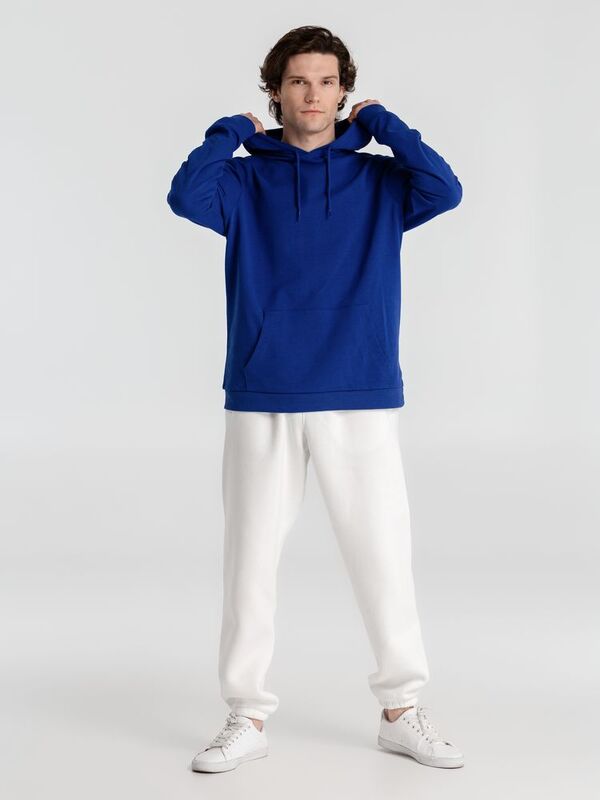 Толстовка с капюшоном унисекс Hoodie, ярко-синяя арт.WU03W453