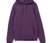 Толстовка с капюшоном унисекс Hoodie, фиолетовый меланж арт.WU03W616