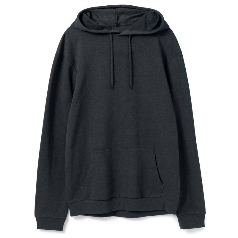 Толстовка с капюшоном унисекс Hoodie, темно-серая арт.WU03W669
